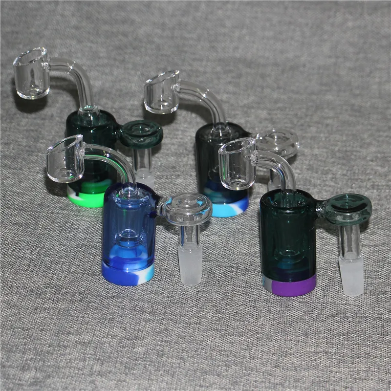 Verre Récupérer Catcher Adaptateur narguilés 14mm Mâle Femelle Joint Avec Reclaimer Dôme Nail Ash Catchers Adaptateurs Pour Eau Bongs Dab Rigs