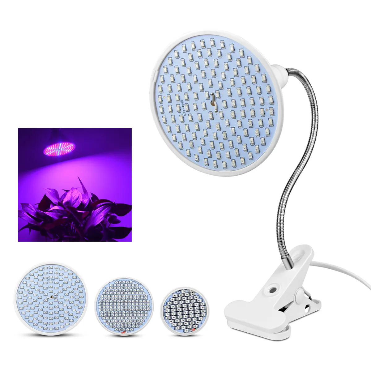 DHgate.com:Full Spectrum LED Grow Light, E27 Plant Lamp with Clip for ...