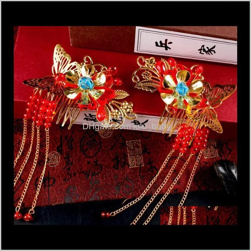 classical bride headdress vintage ethnic style ornaments wedding hair accessories