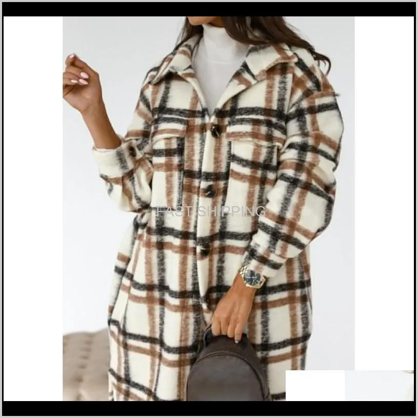 New Arrivals Winter Checked Women Jacket