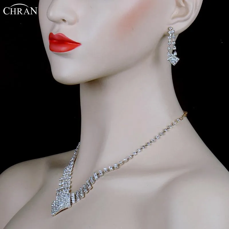 Vee Line Necklace | Fancy necklace, Silver necklace prom, Wedding necklace  simple