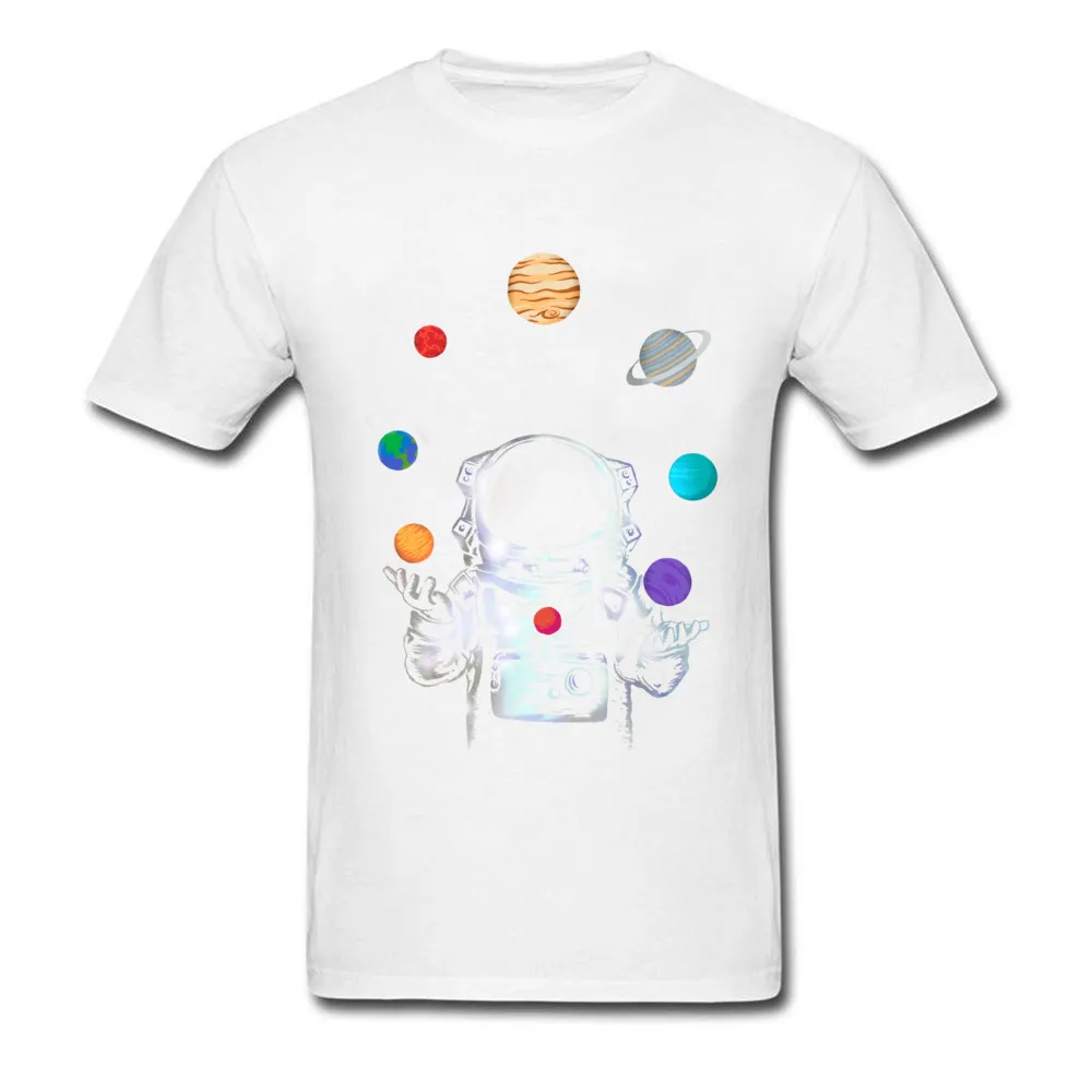 Space Circus Crazy Labor Day 100% Cotton Round Neck Male Tops & Tees Party T-shirts Plain Short Sleeve Tshirts Space Circus white