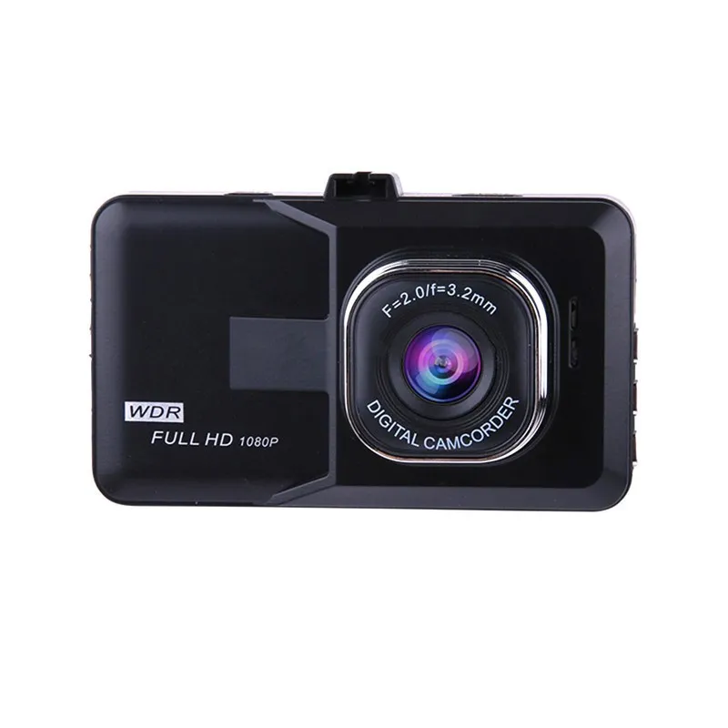 Gerçek HD 1080p Dash Kamera Araba DVR Video Kaydedici Kameralar Döngüsü Kayıt Kayıt Kayıtları Gece Görüş Geniş Açı Dashcam Kameralar Kayıt Sınıfı