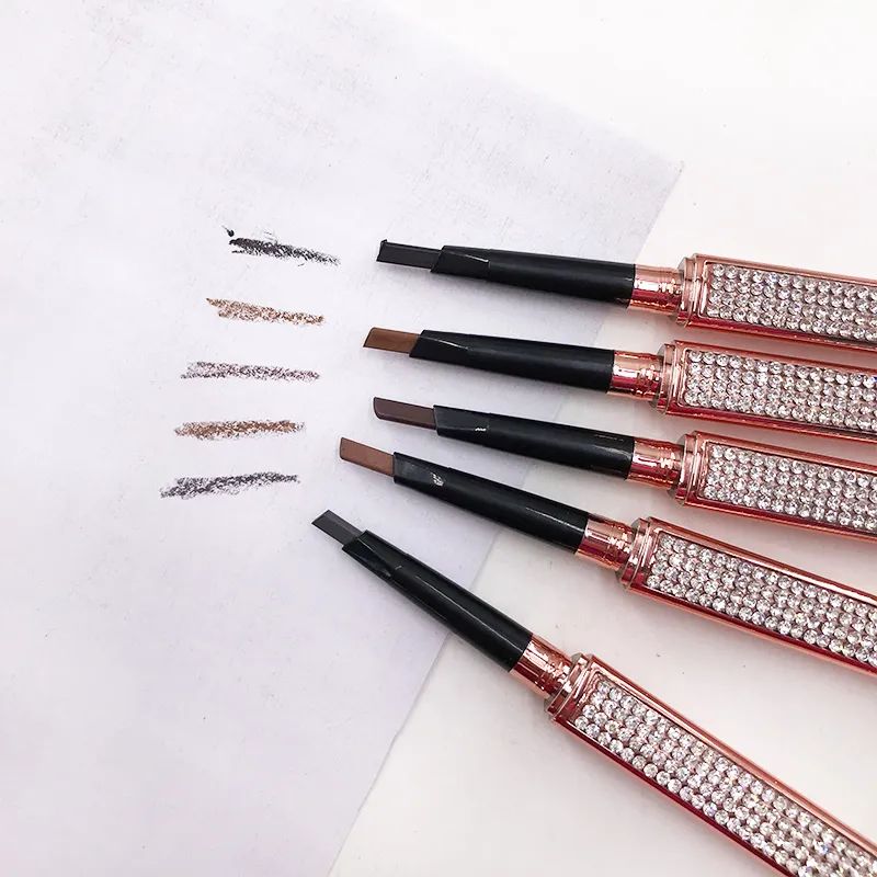 Englishers для бровей Makeup Tool Двухглавый брови карандаш долговечного пользовательского частного этикетки косметические инструменты 5-цветные карандаши