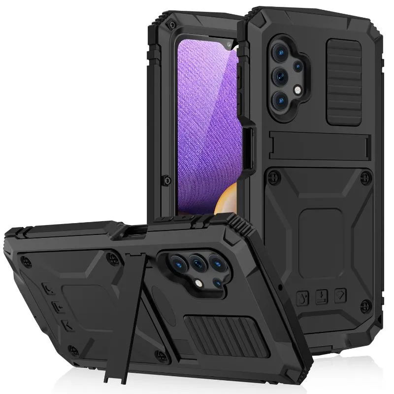 Bolsas de telefone celular 360 estojo integral para o Galaxy A32 4G/ 5G com o Outdoor resistente ao impacto à prova de choque protetor de tela embutido