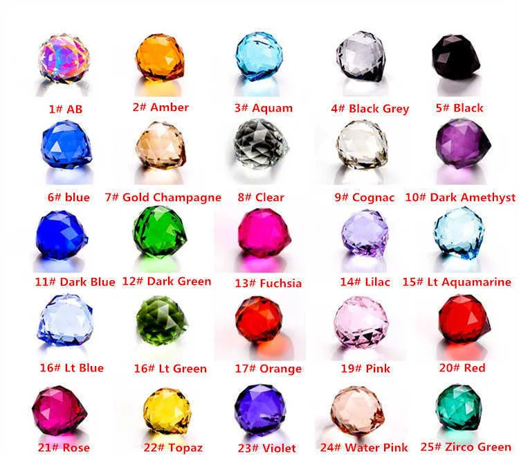 crystal chandelier balls