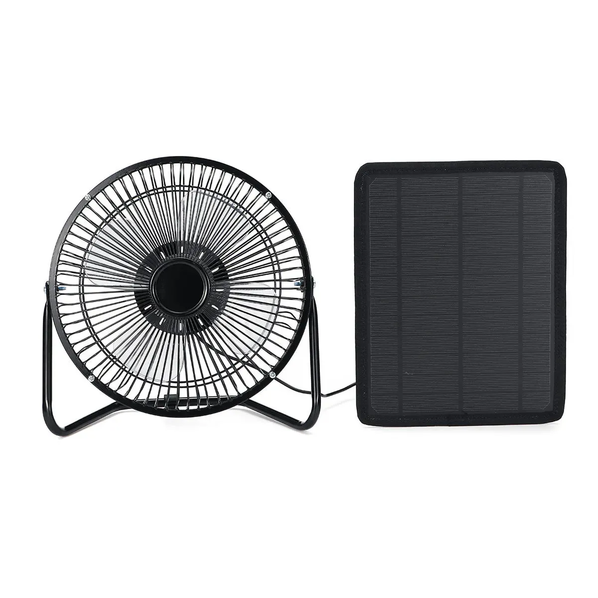 Panneau solaire 10W Ventilateur électrique RV Tourisme Voiture Camping Pierre Chicken House Ventilator