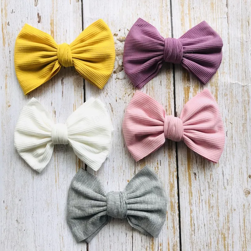 Bebé Bowknot Barrettes Barrettes Cabelo Clipes Princesa Meninas Hairpin Barrette Crianças Criança Acessórios