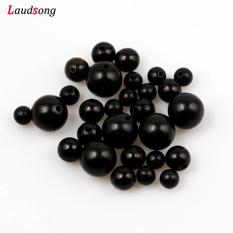 Altre perle in legno di sandalo nero naturale di alta qualità 6-12 mm rotonde sciolte per gioielli che producono braccialetti fai-da-te Accessori perline