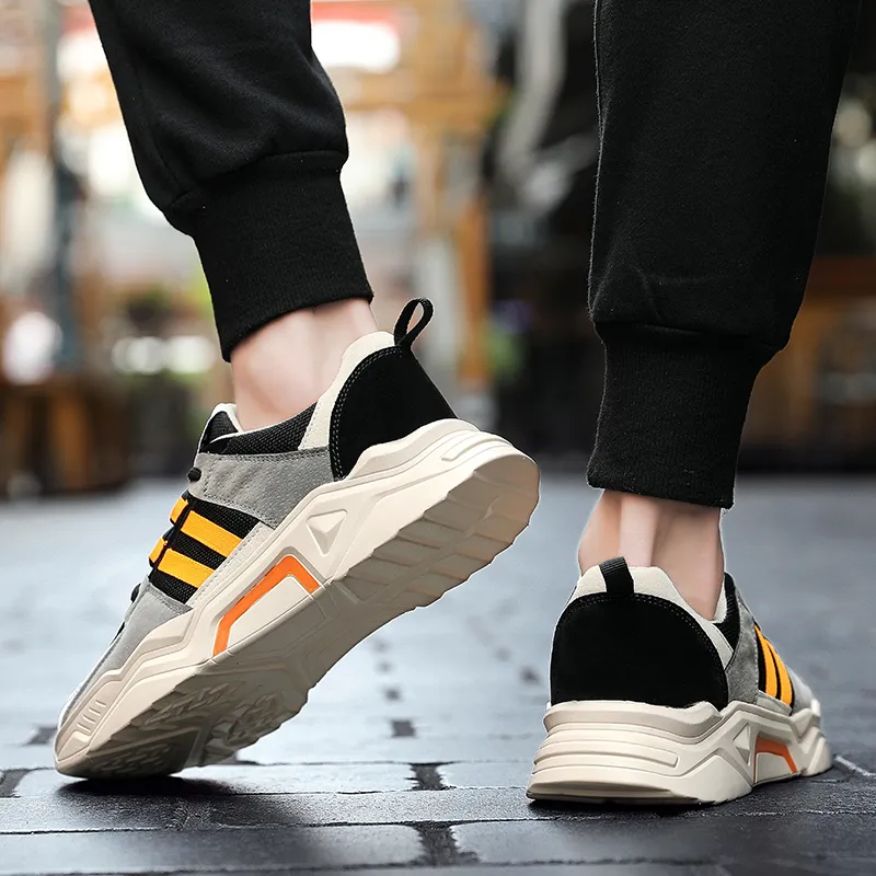 High Quality 2021 Arrival For Men Womens Sport Running Shoes Green Brown Orange Outdoor Fashion Dad Shoe Trainers Sneakers SIZE 39-44 WY09-9030