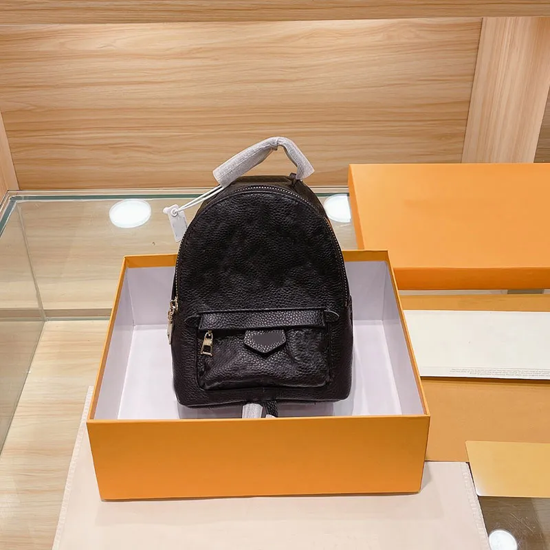 Genuine leather mini backpack hotsell