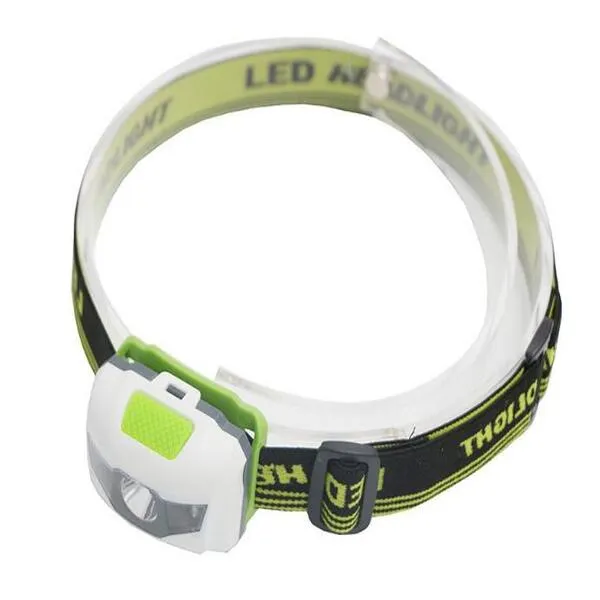 3 LED Headlamp Mini Head Lightweight Lightweight Wodoodporna latarka na świeżym powietrzu do pracy Camping Head Lampka Latarka Latarnia Moc baterii