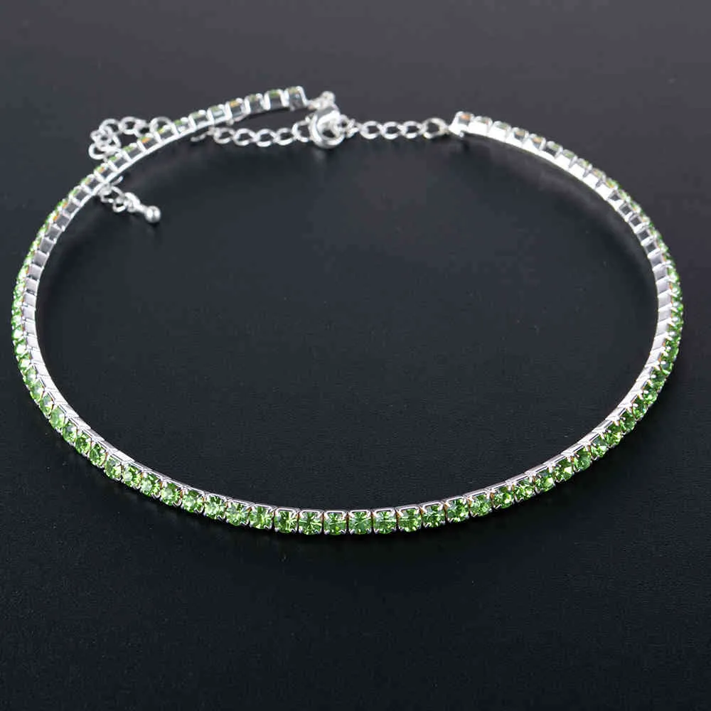 Lot De 16 Colliers Ras De Cou à Strass - Brillants, Neufs Avec étiquettes