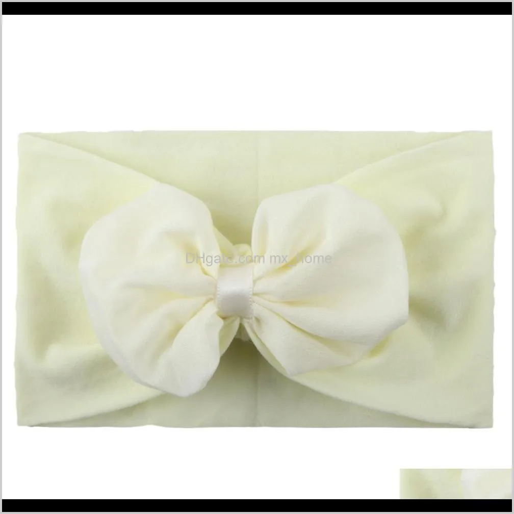 new soft nylon hair accessories creative chiffon bow flower headdress baby hair accessories lovely princess hair band