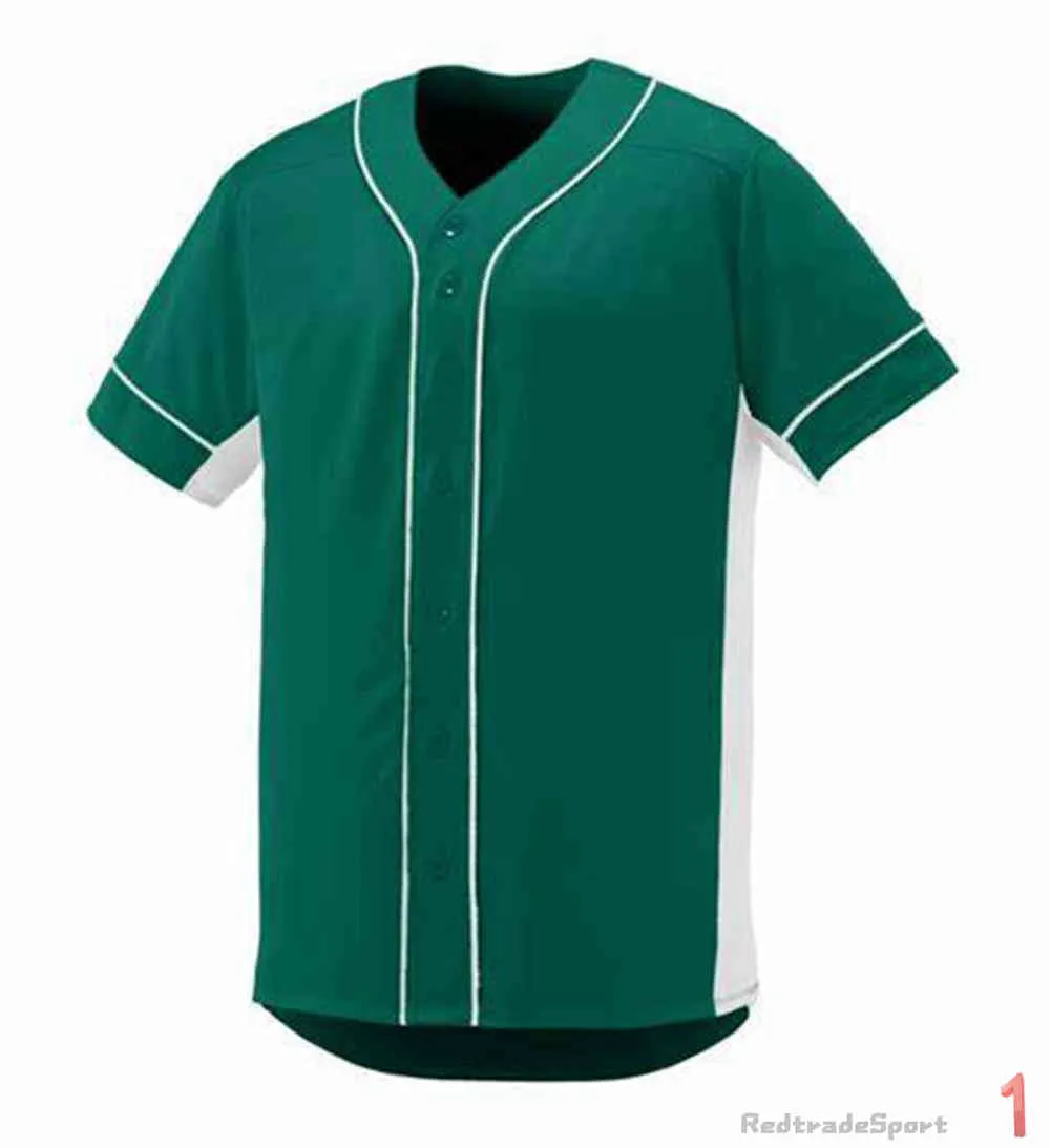 Personalizar jerseys de beisebol vintage logotipo em branco Número de nome de nome verde azul creme verde preto branco homens vermelhos miúdos juventude s-xxxl 1xo8r
