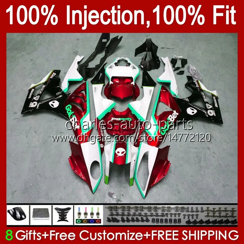 BMW S 1000RR 1000 RR S1000RR 09 10 11 12 13 14 19NO.59 S-1000RR S1000 RR 2009 2010 2012 2013 2014 S1000-RR 09-14 KOYU KIRMIZI OEM FAZARI KİTİ