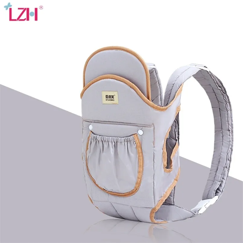 LZH Infant Carrier Sling Wrap Ergonomic Front & From Kuo08