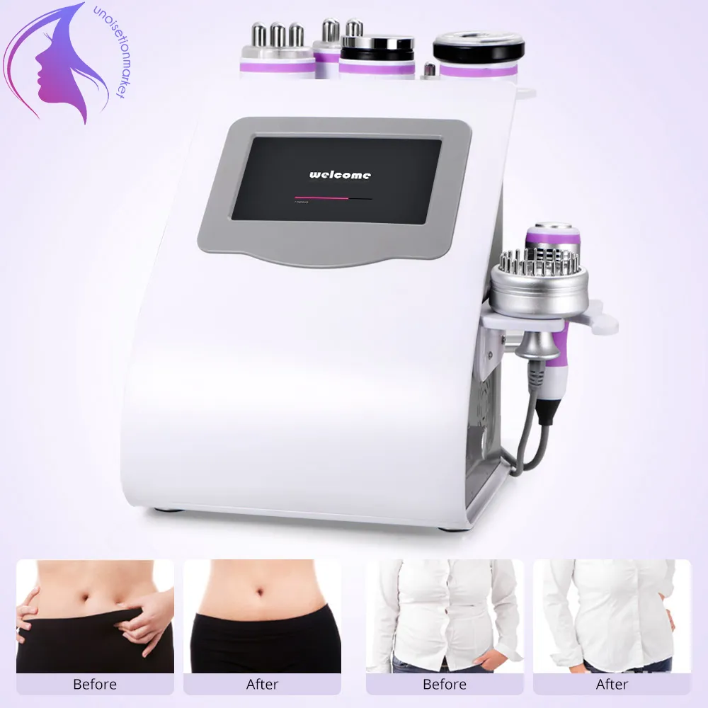 7 in 1 Ultrasonik Kavitasyon Liposuction Radyo Frekansı Zayıflama Selülit Spa Makinesini Kaldır