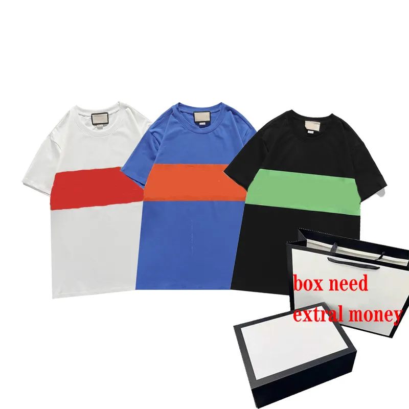 2023 tshirts رسائل الرجال طباعة القمصان النسائية المحملات تنفس الرجال الصيف صيف Tee Boy Fashion Tops Tops Tops Tops