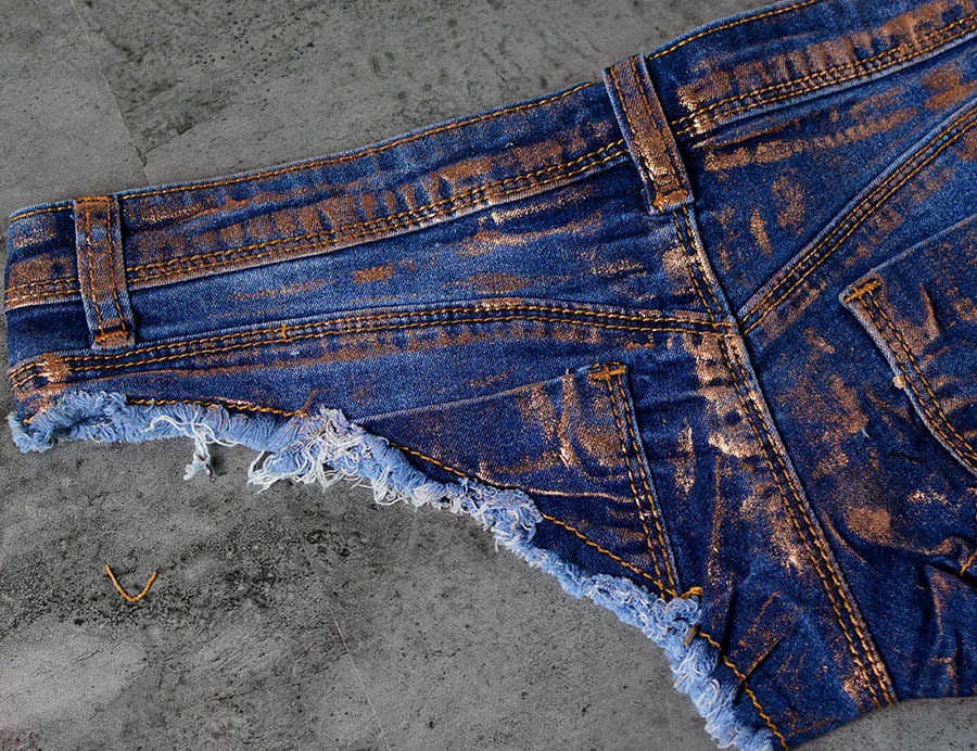 Blue Mini Shorts Sexy Low Waist Denim Micro Shorts Women Party Clubwear Ladies Short Feminino Jeans (27)