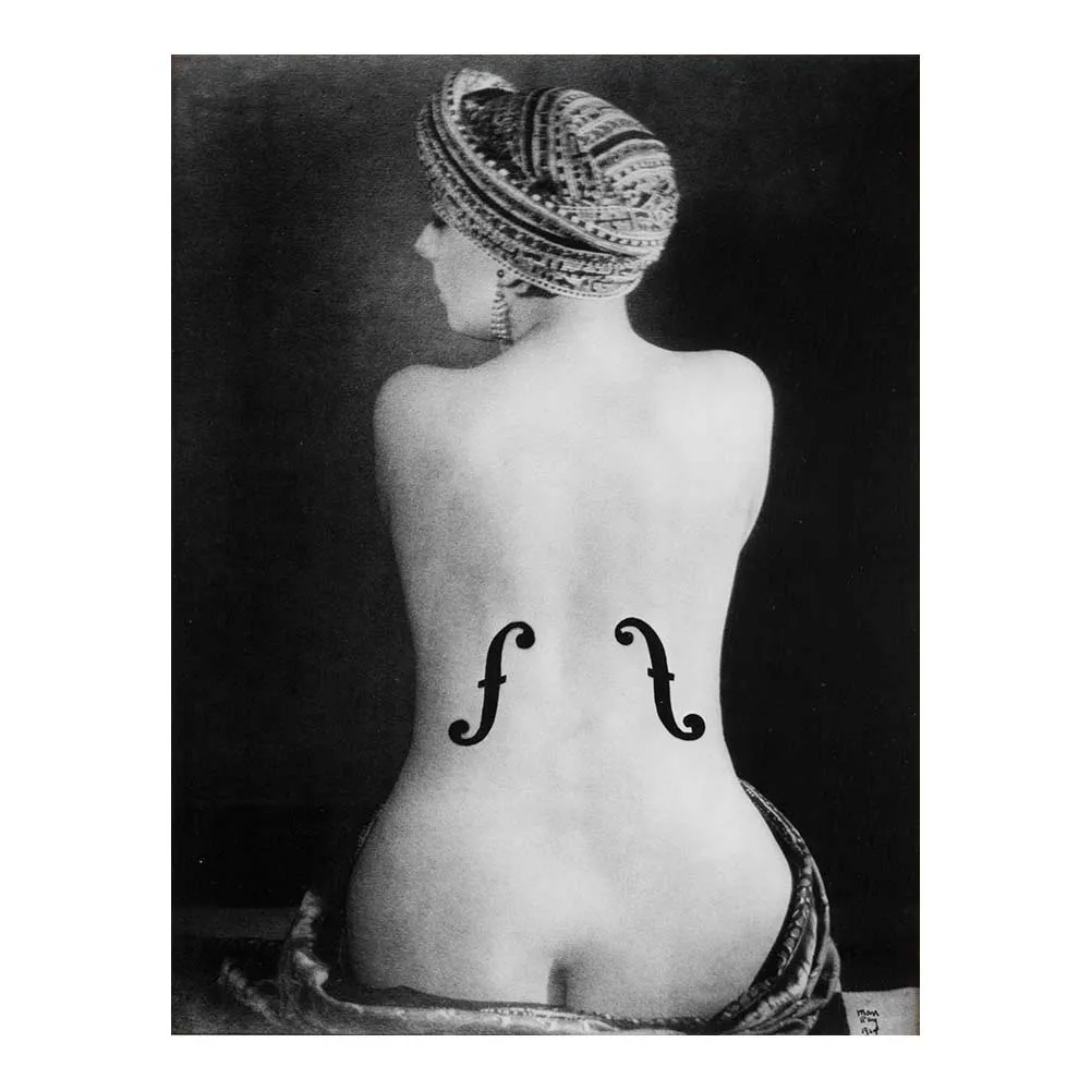 Man Ray Violon Painting Poster Imprimer la décoration intérieure encadrée ou sans cadre