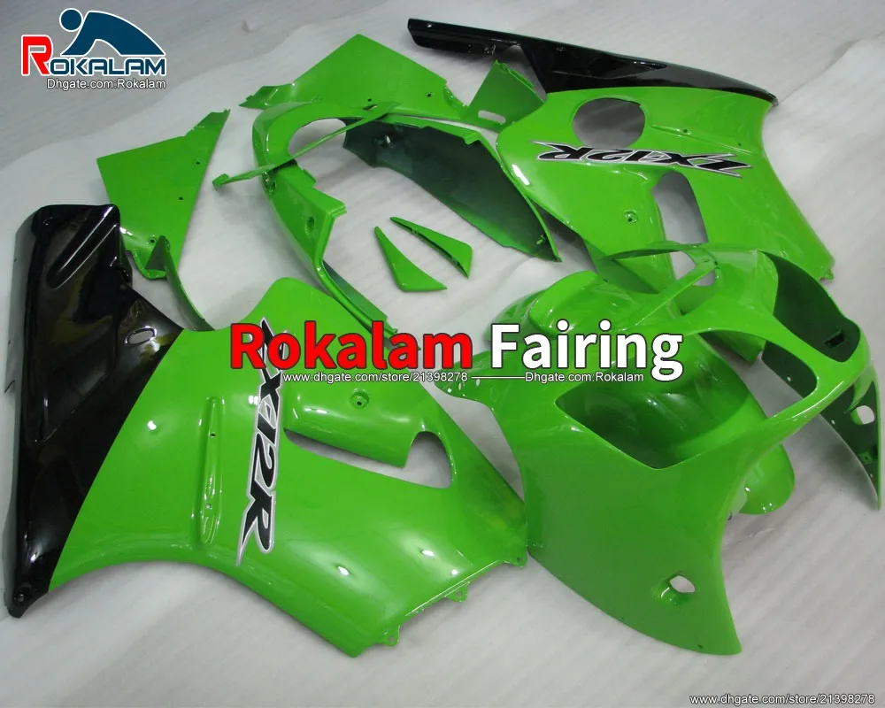 Cowling Fairings för Kawasaki Ninja ZX12R 2000 2001 ZX 12R 00 01 ZX-12R Motorcykel Bodywork Fairing Kit (formsprutning)