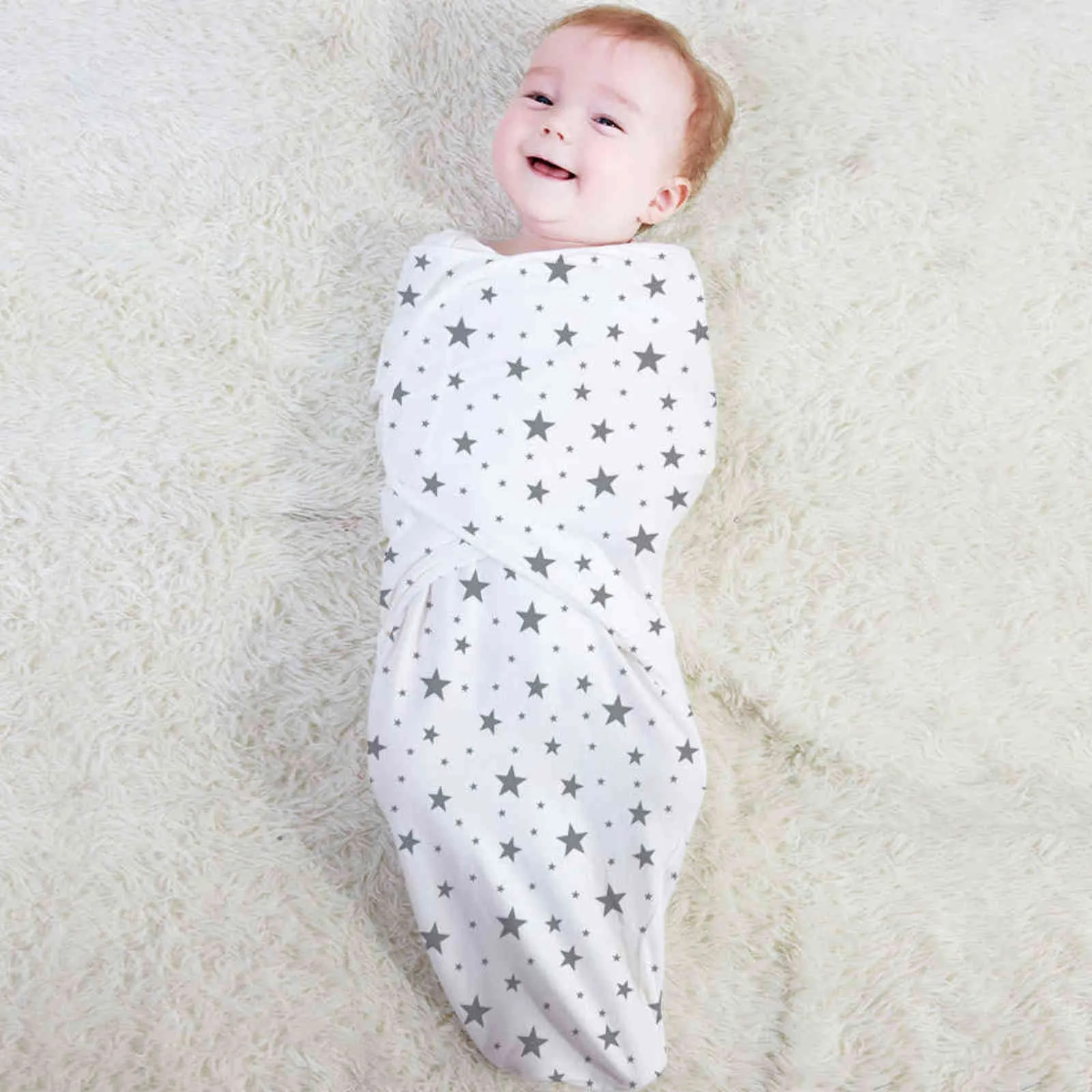 Baby Swaddle Adjustable Infant wrap- 0-3 Months -Pack of 2 - Any