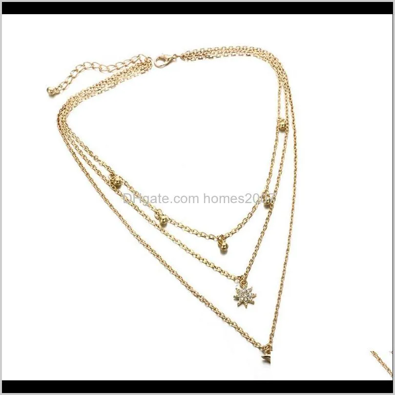 otoky necklace alloy chain chokers necklaces for women chain necklace butterfly necklaces women clothing accessories