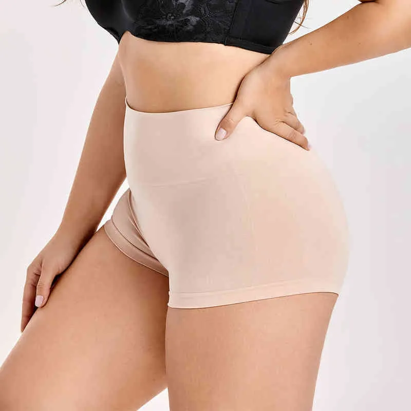 Women's Plus Size Tummy Control Panties Thigh Slimmer Shapewear