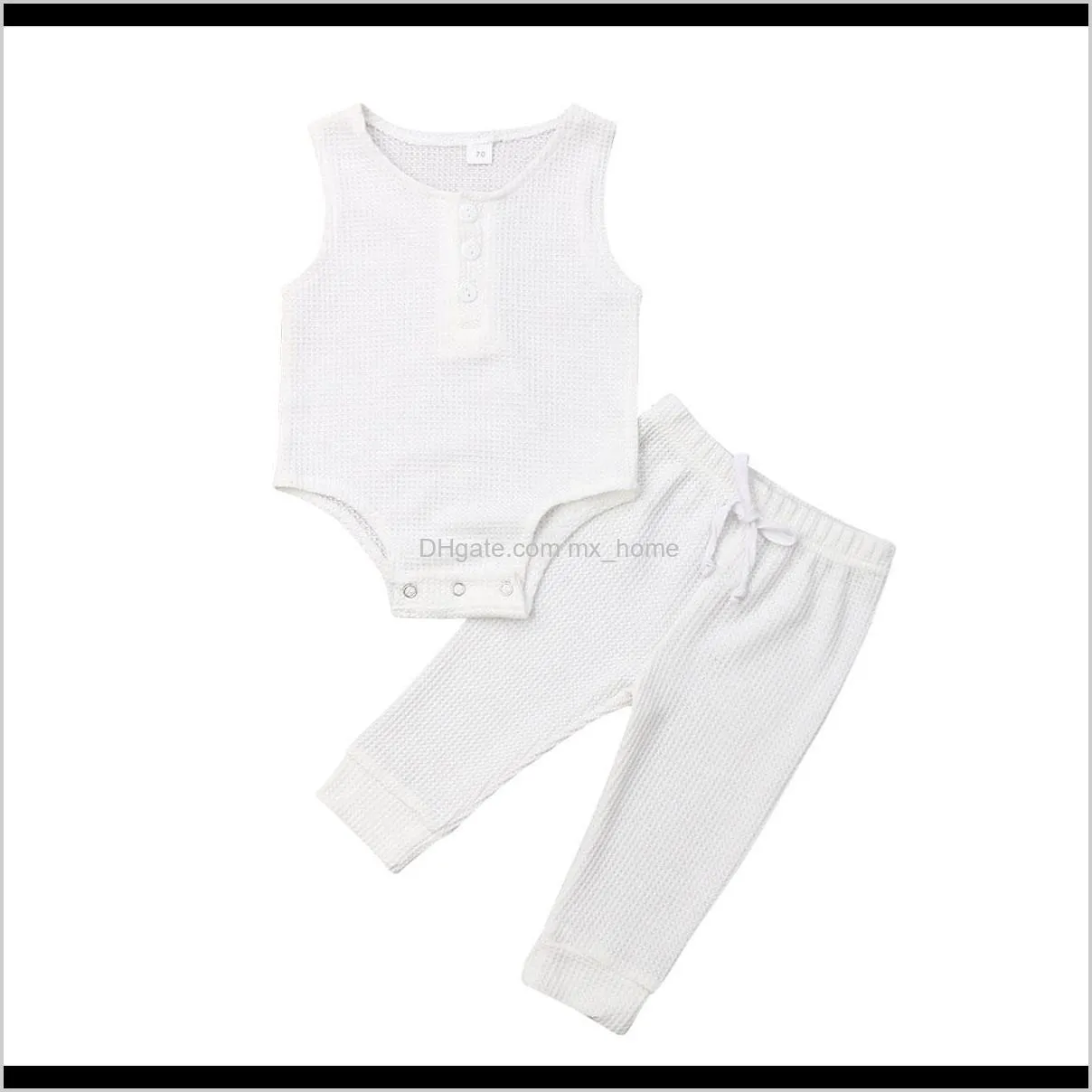 toddler baby girl boy unisex vest tops romper jumpsuit trousers clothes 0-24m