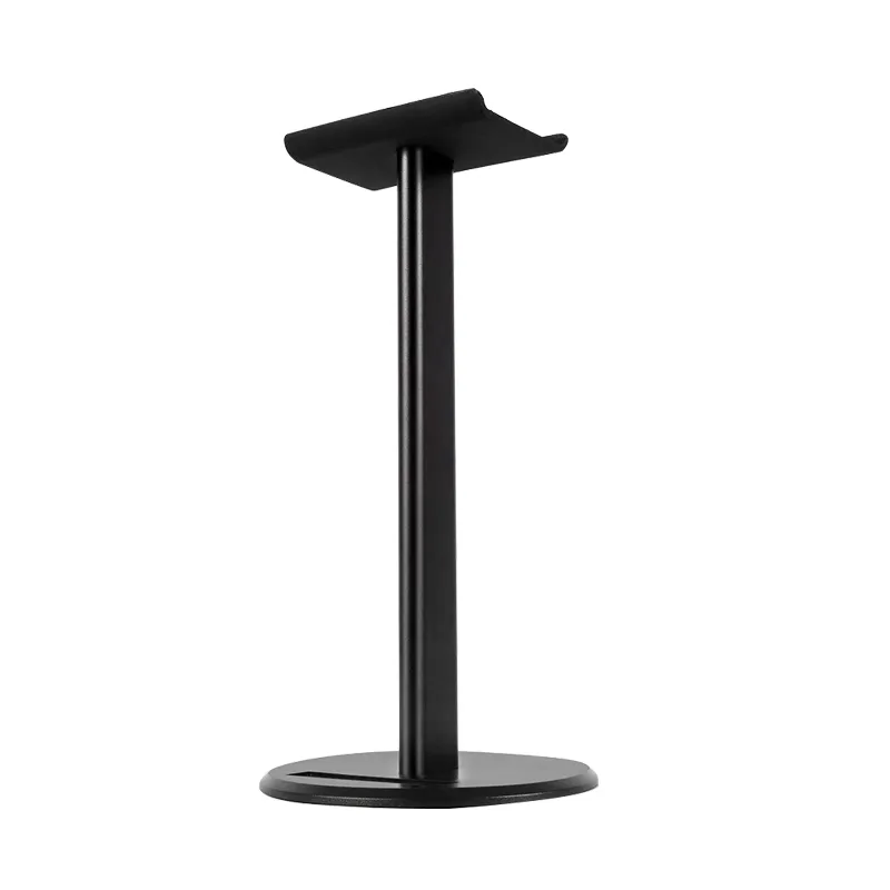 Auriculares Soporte para Dobles para Mesa de Aleación de Aluminio y Soporte  para Juegos en Metal Negro