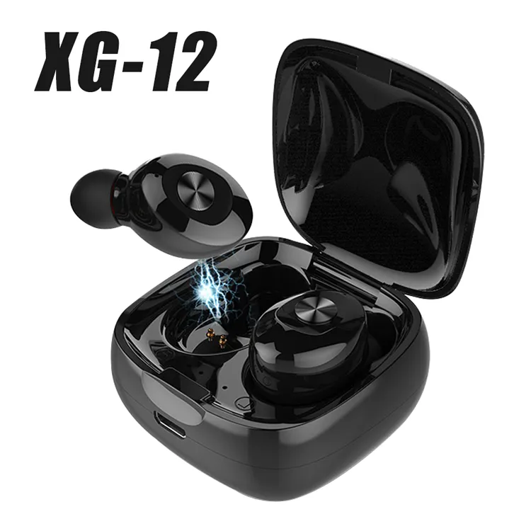 XG12 BT 5.0 TURE Bezprzewodowe słuchawki Bluetooth HIFI Sound Audifonos Blue Tooth Słuchawki