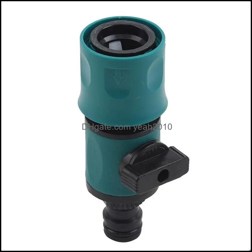 Watering Equipments Water Pipe Connection Control Valve Threaded Garden Irrigation System Quick Coupling Accessories Gardening