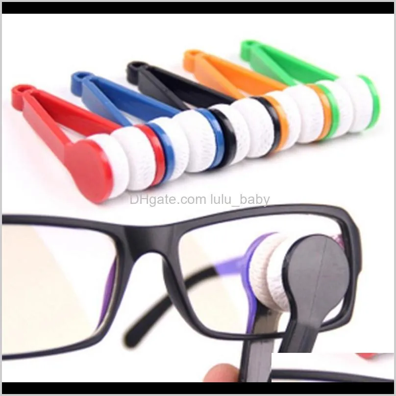 Brillen, Modeaccessoires, Drop-Lieferung, 2021, Sonnenbrille, Kleidung, Brillen, Mikrofaser-Bürste, zufälliges Senden, Brillenglas, Sonnenbrille, Linsenreinigung