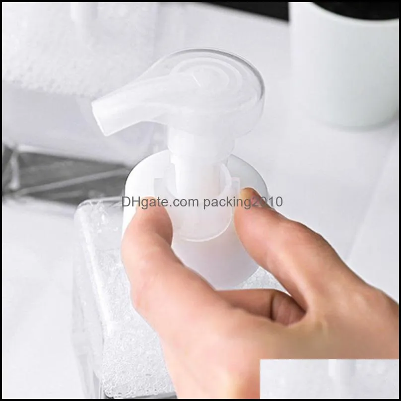 250ml/400ml Foaming Hand Soap Dispensers Press-Type Empty Pump Bottle Liquid Mousses Refillable Containers Facial Cleanser Foame
