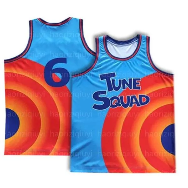 Russell 0 Westbrook Basketball Jersey 7 Carmelo Davis 3 Anthony 23 6 Space Jam Talen 5 Horton-Tucker Tune Squad noir LBJ Mamba Men Lower Merion 8