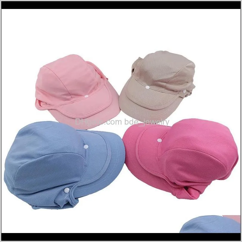 summer ladies 360 degree sun protection visor face neck shawl clothing sleeve suit female mountaineering hat wide brim hats