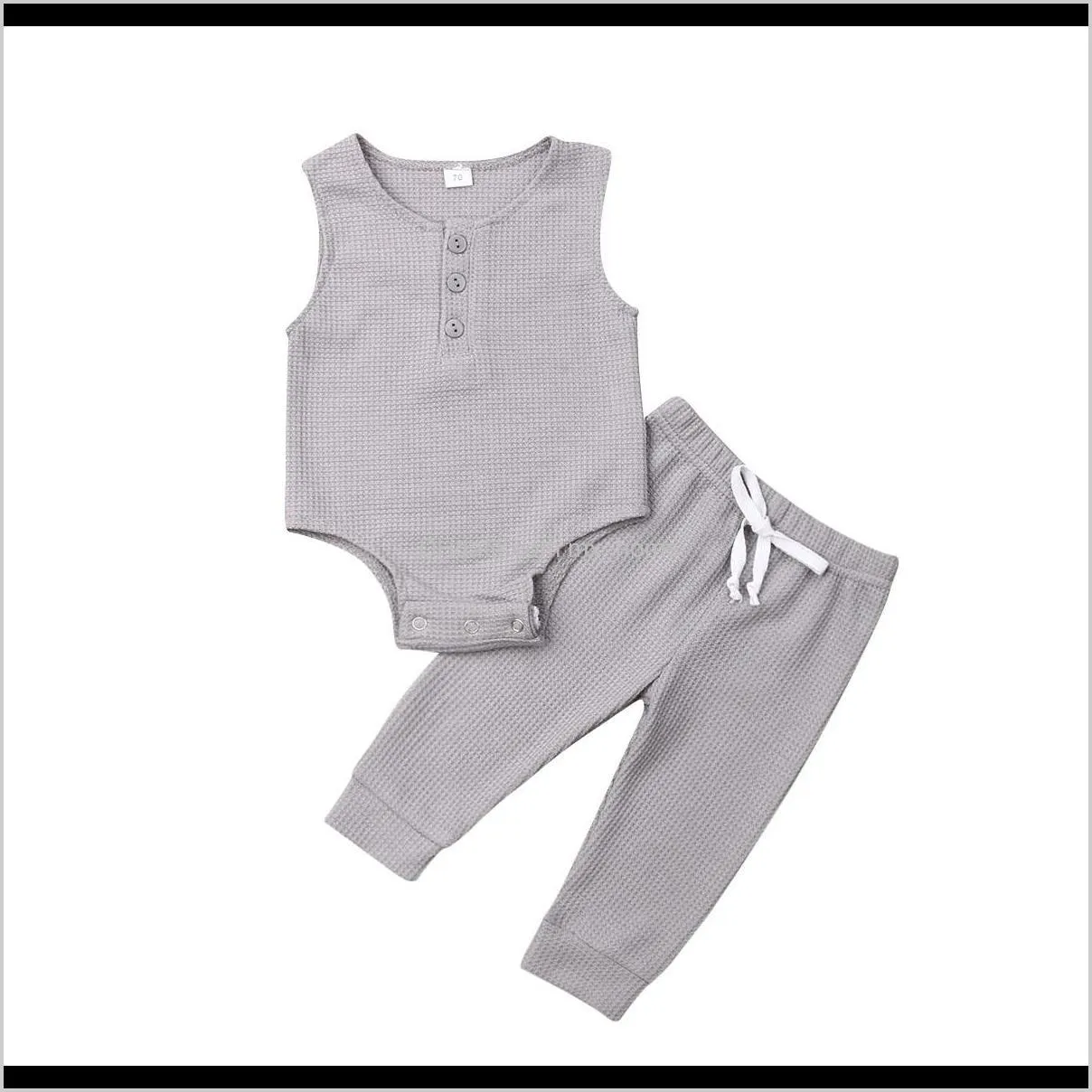 toddler baby girl boy unisex vest tops romper jumpsuit trousers clothes 0-24m