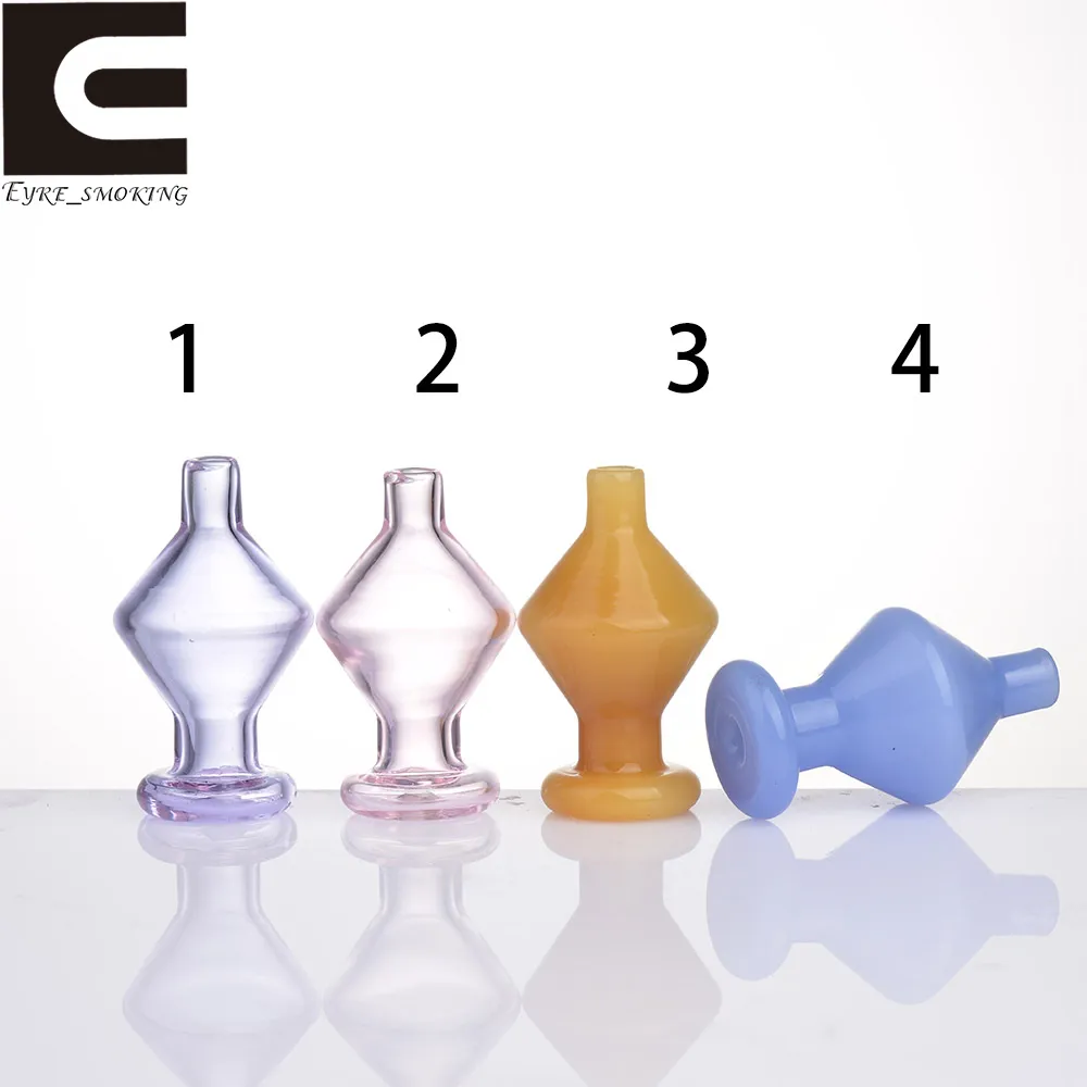 Smoking Accessories Colorful Glass Bubble Carb Cap 27mm Dia for Quartz Banger Nails Water Pipes Bong Dab Rigs