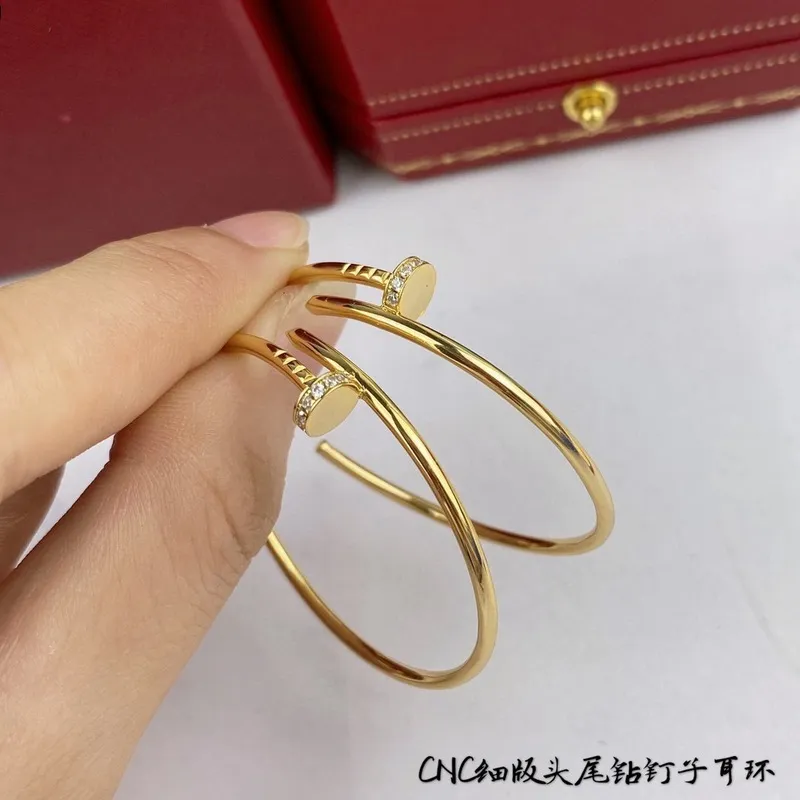 Stilista nuovi gioielli Orecchini in argento sterling 925 con diamanti, anelli in oro 18 carati, orecchini e U9HA