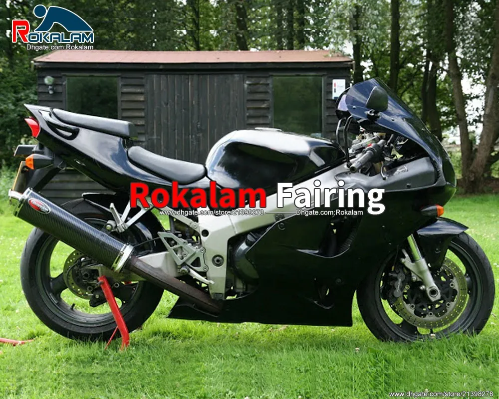 Black Fairings For Kawasaki Fairings Parts Ninja ZX7R ZX 7R 1996 1998 1999 2000 2001 2002 Aftermarket Bodywork Fairing Kit Motorcycle Fairing Set