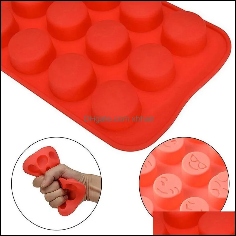 Grade Silicone Color Ice Cube Mold Kitchen And Bar Supplies Summer DIY Homemade Flexible Chocolate Baking Moulds