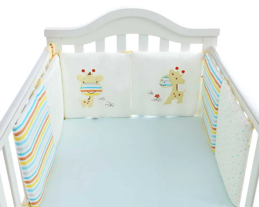 Baby Breathable Crib Bumper Pads for Standard Cribs (6PCS) – BlueBird Baby