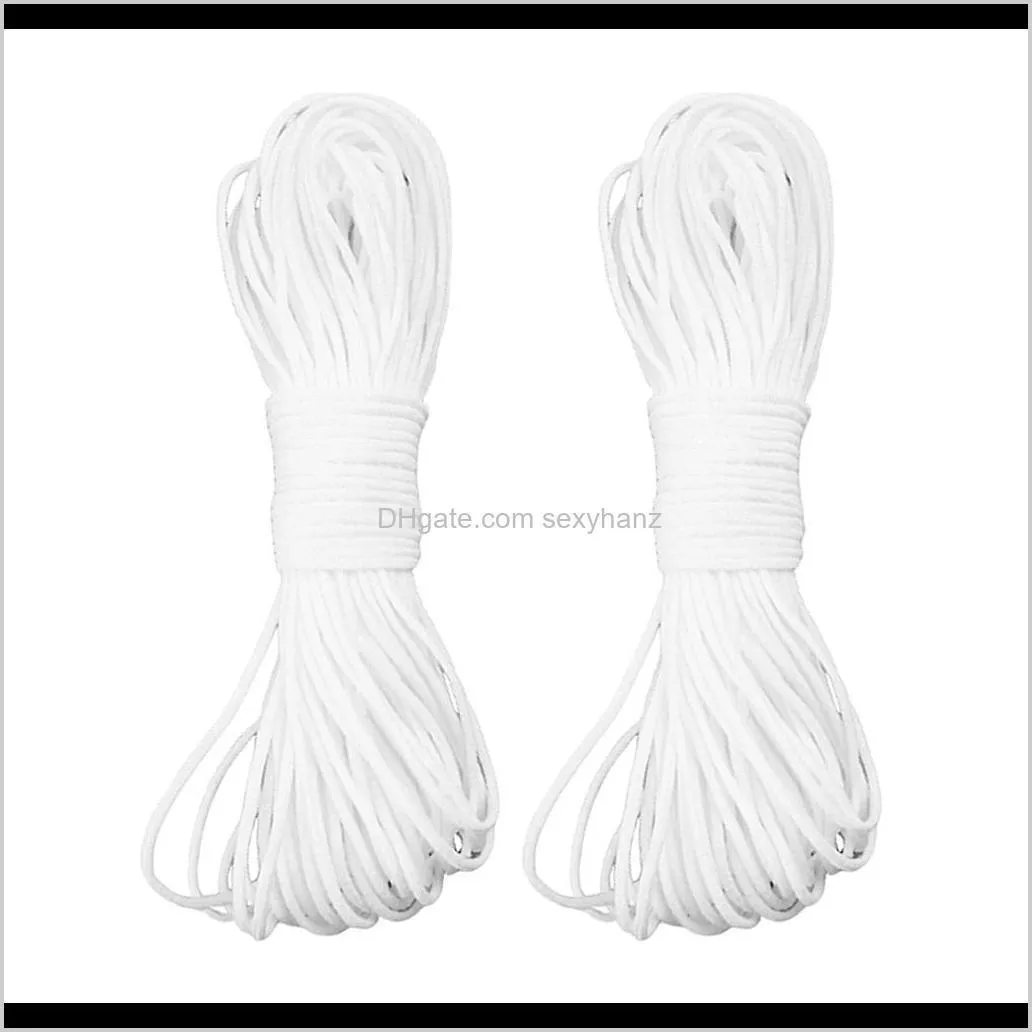 2x wide elastic cord string high elasticity for sewing hanging dressmaking