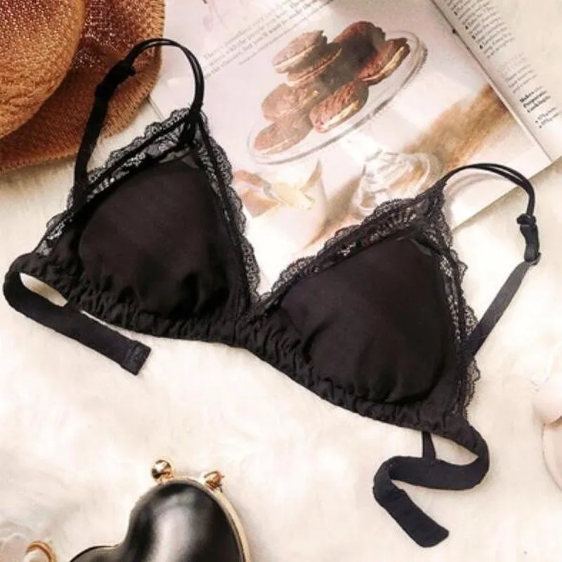 Bras Style Small Cotton With Thin Pad For Girls Chiffon Bra And
