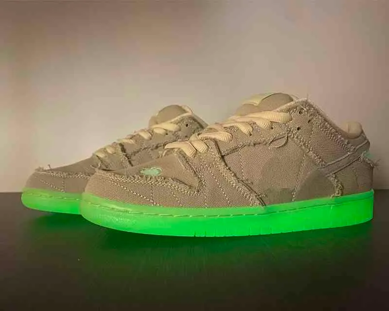 glow in dark Dunks Low Mummy Skateboard Shoes Casual Runner Outdoor Trainers Sneakers Sports ship With Box
