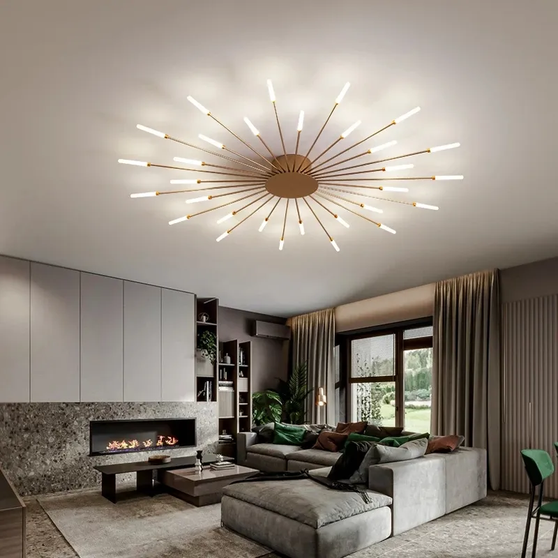 New led Chandelier Light for Living Room Study Home Ceiling Lamp Modern Hotel Bedroom Restaurant Dinning Decor Lighting R378