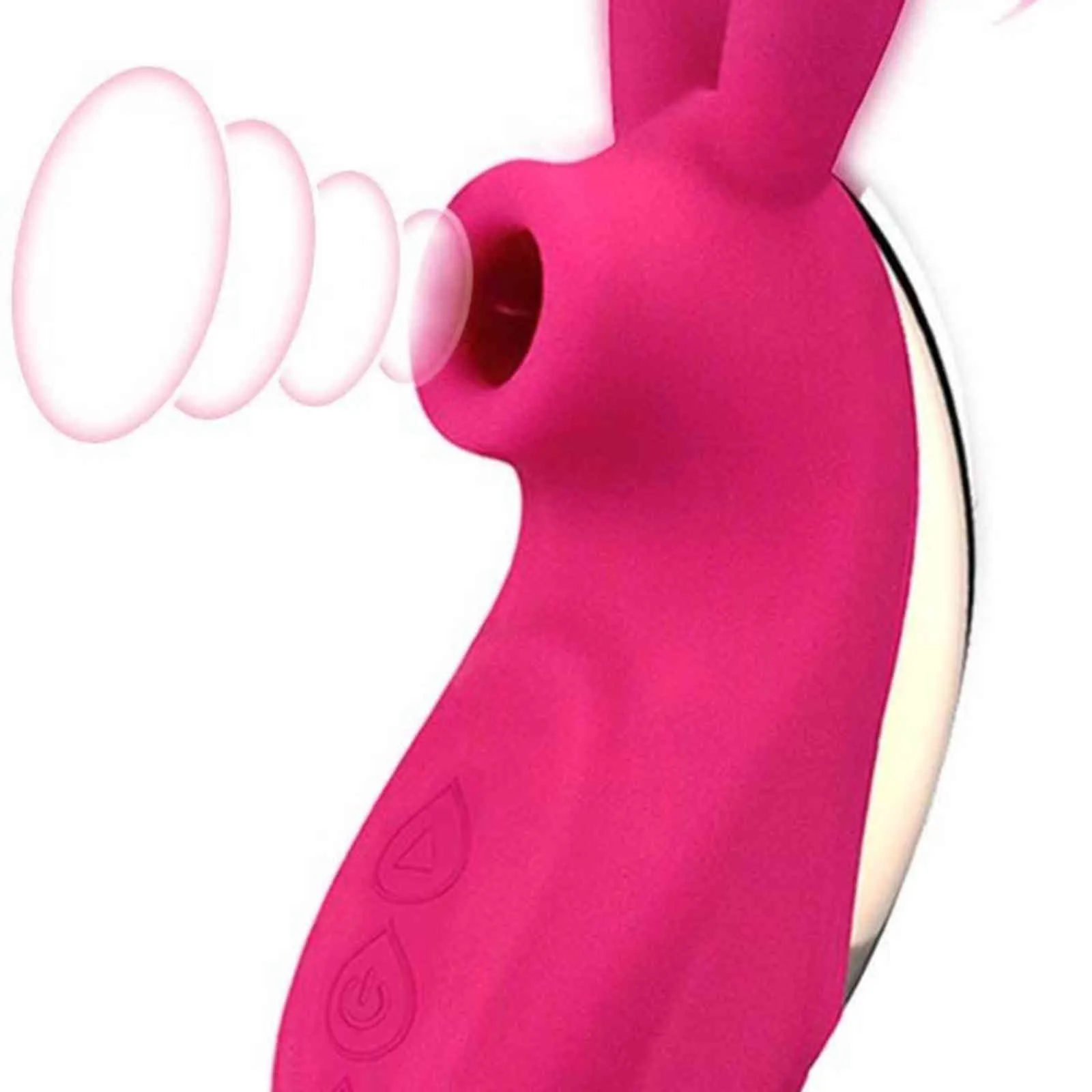 Nxy vibratorer kanin g spot klitoris sugande vibrator för klitisk bröstvårta stimulering laddningsbar silikon vagina anal mini sucker slickande tunga 1119