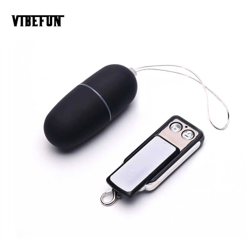 Vibefun Portable Waterproof Wireless Vibrating Jump Egg Remote Control Bullet Vibrator Sex Toys for Women Sex Shop kegel balls P0816