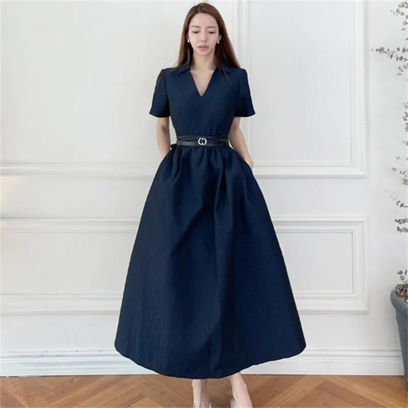 chinese dress ladies Floral Work Dresses for Women 2025 Tiered Flowy Office Long Dress Elegant  Business Casual Tie Waist Maxi Boho Dress Patchwork Crewneck Teacher Dress  Mid Length Modest Frocks a Line Tea Party Dress